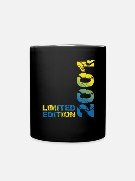 2001 Édition Limitée Anniversaire Cadeau Femme Mari - Mug uni - noir