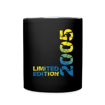2005 Limited Edition Birthday Gift Wife Husband - Full Colour Mug - black - Front