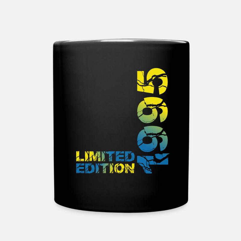 1995 Limited Edition Geburtstag Geschenk Frau Mann - Tasse einfarbig - Schwarz