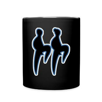 Boogie Woogie Retro Music Dancer Swing - Mug uni - noir - Devant