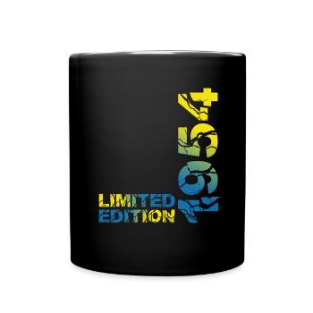1954 édition limitée cadeau d’anniversaire femme mari - Mug uni - noir - Devant