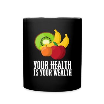 Nutritionniste holistique Mois national de la nutrition - Mug uni - noir - Devant