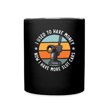 J’avais de l’argent - maintenant j’ai plus de Spiela - Mug uni - noir - Devant