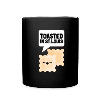 Raviolis grillés à St. Louis - Mug uni - noir - Devant