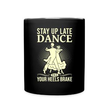 Formation en danse Ballroom Danse de couple - Mug uni - noir - Devant