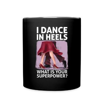 Formation en danse Ballroom Danse de couple - Mug uni - noir - Devant