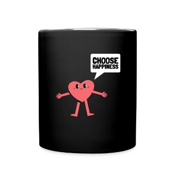 Journée internationale du bonheur - Mug uni - noir - Devant