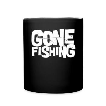 Fishing went - - Full Colour Mug - black - Front