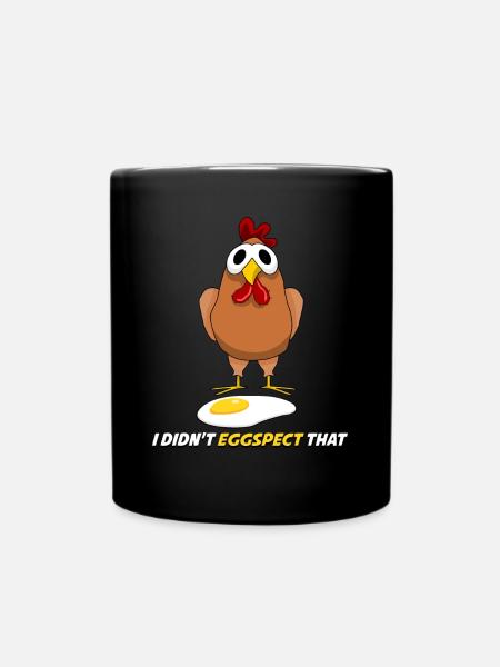 Oeufs de poule Poulet Poulets - Mug uni - noir