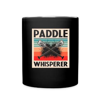 Dragon Boat Racing Theme for Dragon Boating - Full Colour Mug - black - Front