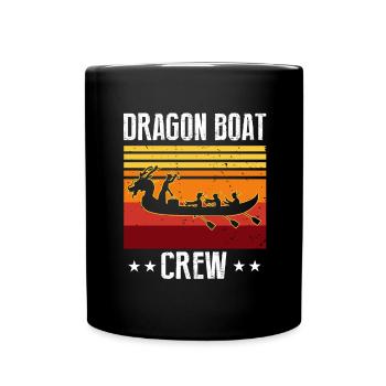 Chinese Boat Race for Dragon Boat Trainers - Full Colour Mug - black - Front
