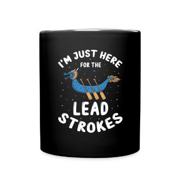 Chinese Boat Race for Dragon Boat Trainers - Full Colour Mug - black - Front