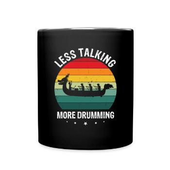 Dragon Boat Racing Chinese Boat Racing Festival - Full Colour Mug - black - Front