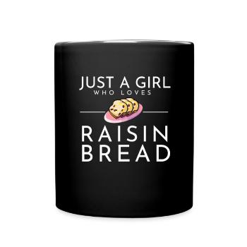 Baking Raisin Bread - Full Colour Mug - black - Front
