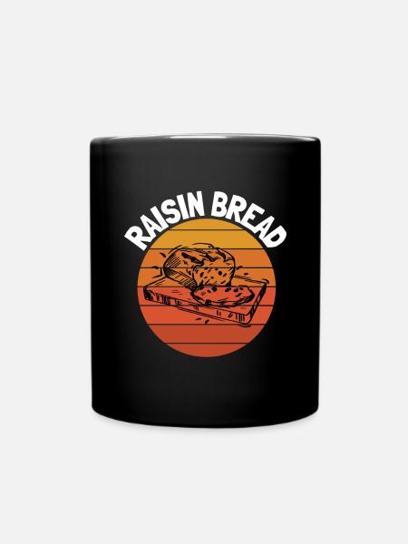 Baking Raisin Bread - Tasse einfarbig - Schwarz