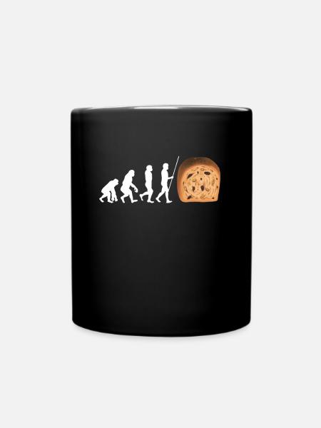 Cuisson du pain aux raisins secs - Mug uni - noir