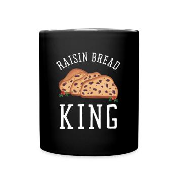 Baking Raisin Bread - Full Colour Mug - black - Front