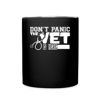 Veterinarian Veterinarian Veterinarian - Full Colour Mug - black - Front
