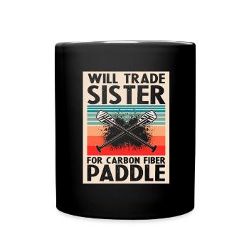 Dragon Boat Racing Theme for Dragon Boating - Full Colour Mug - black - Front