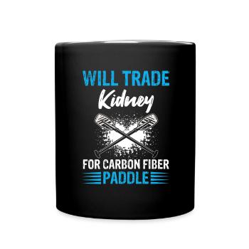 Dragon Boat Trainer and Dragon Boat - Full Colour Mug - black - Front