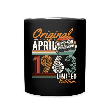 Original since April 1963 - Full Colour Mug - black - Front