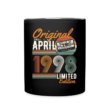 Original since April 1998 - Full Colour Mug - black - Front