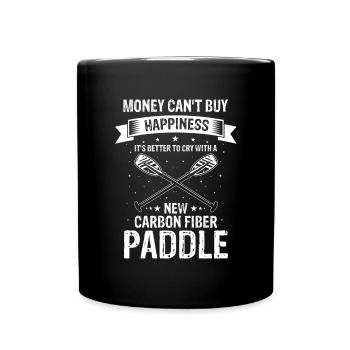 Dragon Boat Paddling for Dragon Boat Race Festival - Full Colour Mug - black - Front