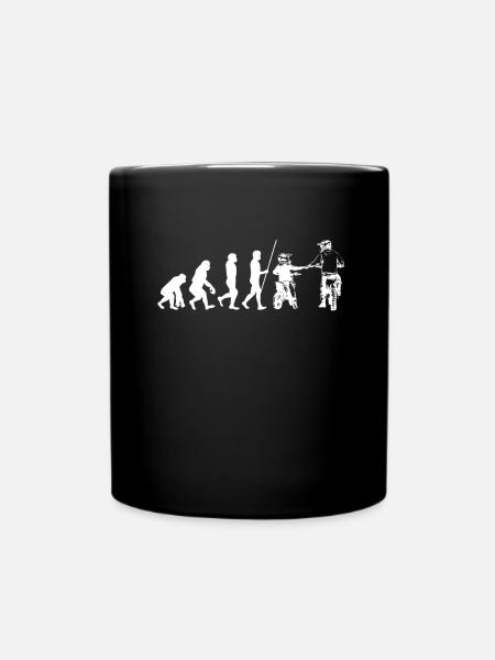 Motocross Moto Père Et Fille Une Équipe pour La - Mug uni - noir