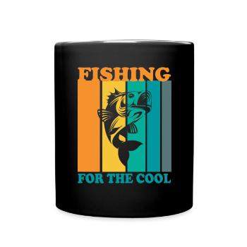 Pêche aux plus cool - - Mug uni - noir - Devant