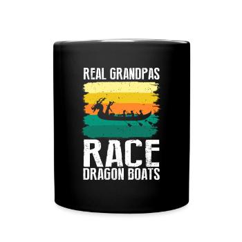 Chinese Boat Race for Dragon Boat Trainers - Full Colour Mug - black - Front