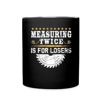 Flooring carpet installers - Full Colour Mug - black - Front