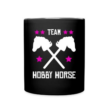 Hobby Horse Team Hobby Horsing - Mug uni - noir - Devant
