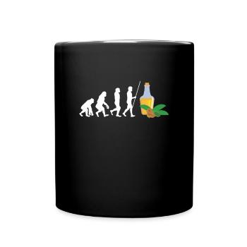 Superfood Flax Oil - Tasse einfarbig - Schwarz - Vorne