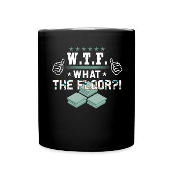 Flooring Tilers - Full Colour Mug - black - Front
