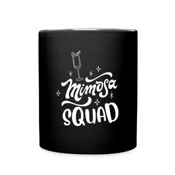 Babes Who Brunch Squat - Tasse einfarbig - Schwarz - Vorne