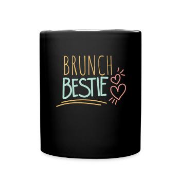 Babes Who Brunch Squat - Tasse einfarbig - Schwarz - Vorne