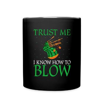 Conception de cornemuse pour Scotland Pride et cornemuse - Mug uni - noir - Devant
