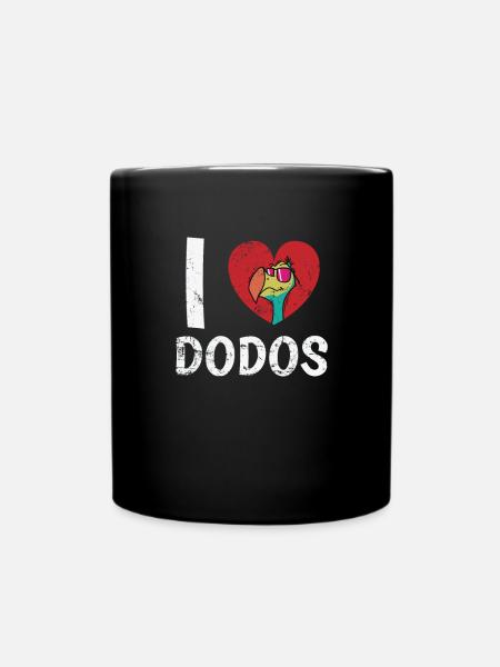 J’adore Dodos Bird de l’île Maurice - Mug uni - noir