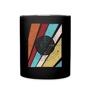 Sport shooter retro Schützenkönig - Mug uni - noir - Devant