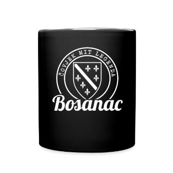 Covjek with Legenda - Bosanac Bosna Bosnia - Full Colour Mug - black - Front