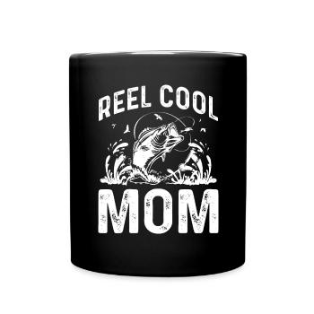 Roll Cool Maman - Mug uni - noir - Devant