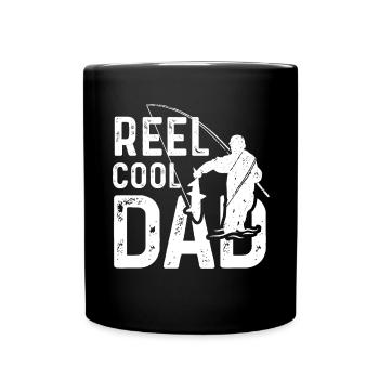 Roll Cool Papa - Mug uni - noir - Devant