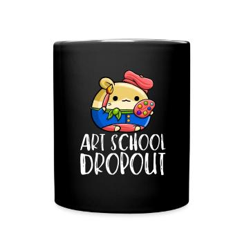 Art School Dropout - Full Colour Mug - black - Front