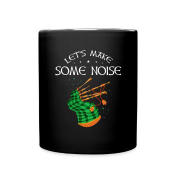 Conception de cornemuse pour Scotland Pride et cornemuse - Mug uni - noir - Devant