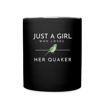 Blue Quaker Parrot Maman - Mug uni - noir - Devant