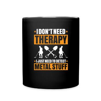 Détecteur Sondler Détecteur de métaux - Mug uni - noir - Devant