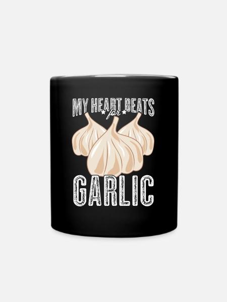 Cuisson de la gousse d’ail - Mug uni - noir