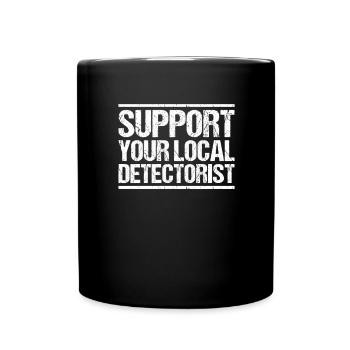 Détecteur Sondler Détecteur de métaux - Mug uni - noir - Devant