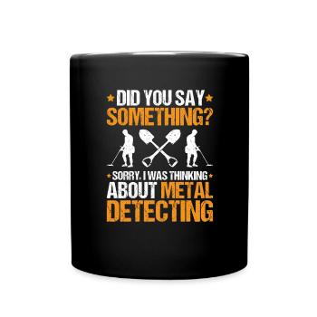 Détecteur Sondler Détecteur de métaux - Mug uni - noir - Devant
