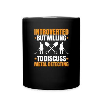 Détecteur Sondler Détecteur de métaux - Mug uni - noir - Devant